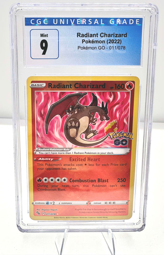 2022 Pokemon GO Radiant Charizard # 11
